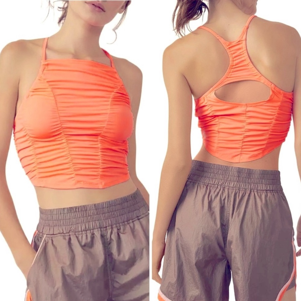 fp movement womens shirr enough tank nwt